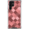 Autumn Red Geometric Galaxy S24 Ultra Clear Case