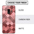 Autumn Red Geometric Galaxy S9 Skin