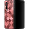 Autumn Red Geometric Galaxy Z Fold3 5G Skin