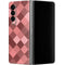 Autumn Red Geometric Galaxy Z Fold4 5G Skin
