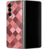 Autumn Red Geometric Galaxy Z Fold4 5G Skin