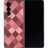 Autumn Red Geometric Galaxy Z Fold4 5G Skin