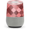 Autumn Red Geometric Google Home Skin