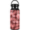 Autumn Red Geometric Hydro Flask 32oz Wide Mouth Skin