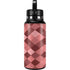 Autumn Red Geometric Hydro Flask 32oz Wide Mouth Skin
