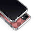 Autumn Red Geometric iPhone 11 Clear Case