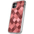 Autumn Red Geometric iPhone 11 Clear Case