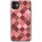 Autumn Red Geometric iPhone 11 Clear Case