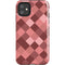 Autumn Red Geometric iPhone 11 Impact Case