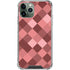 Autumn Red Geometric iPhone 11 Pro Max Clear Case