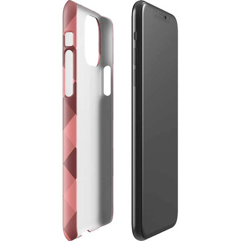 Autumn Red Geometric iPhone 11 Pro Max Lite Case