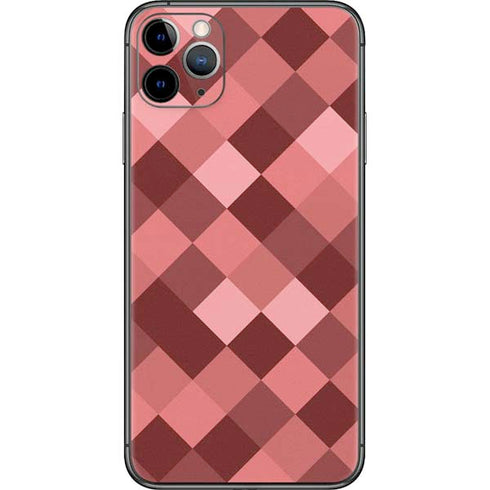 Autumn Red Geometric iPhone 11 Pro Max Skin