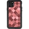 Autumn Red Geometric iPhone 11 Pro Max Waterproof Case