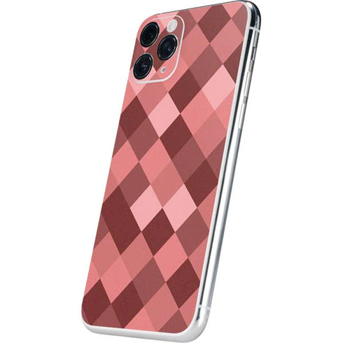 Autumn Red Geometric iPhone 11 Pro Skin