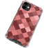Autumn Red Geometric iPhone 12 Clear Case