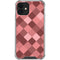 Autumn Red Geometric iPhone 12 Mini Clear Case