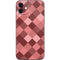 Autumn Red Geometric iPhone 12 Mini Skin