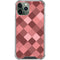 Autumn Red Geometric iPhone 12 Pro Max Clear Case
