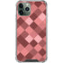 Autumn Red Geometric iPhone 12 Pro Max Clear Case
