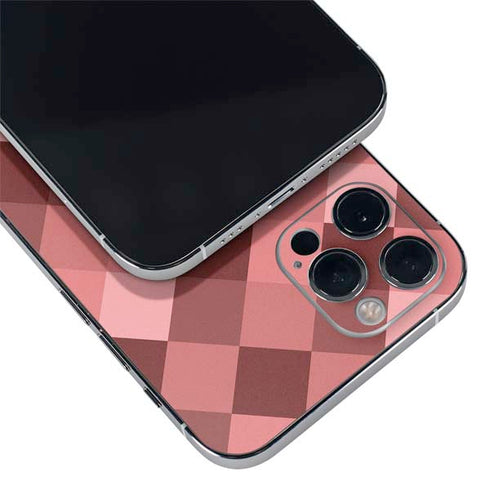 Autumn Red Geometric iPhone 12 Pro Max Skin