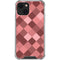 Autumn Red Geometric iPhone 13 Mini Clear Case