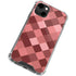 Autumn Red Geometric iPhone 14 Clear Case