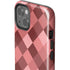 Autumn Red Geometric iPhone 15 Plus Impact Case