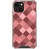 Autumn Red Geometric iPhone 14 Plus Clear Case