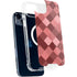 Autumn Red Geometric iPhone 14 Plus MagSafe Case