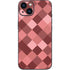 Autumn Red Geometric iPhone 15 Plus Skin
