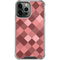 Autumn Red Geometric iPhone 14 Pro Max Clear Case