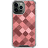 Autumn Red Geometric iPhone 14 Pro Max Clear Case