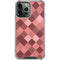 Autumn Red Geometric iPhone 15 Pro Max Clear Case