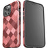 Autumn Red Geometric iPhone 15 Pro Max Impact Case