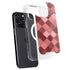 Autumn Red Geometric iPhone 14 Pro Max MagSafe Case