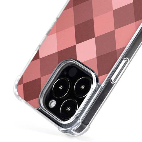 Autumn Red Geometric iPhone 15 Pro Max MagSafe Case