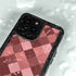 Autumn Red Geometric iPhone 14 Pro Max Waterproof Case
