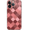 Autumn Red Geometric iPhone 15 Pro Skin