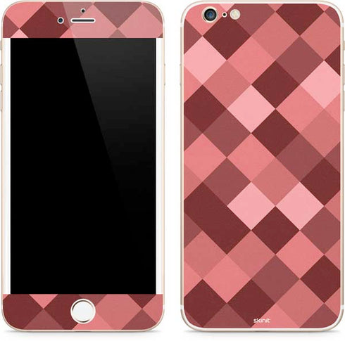 Autumn Red Geometric iPhone 6/6s Plus Skin