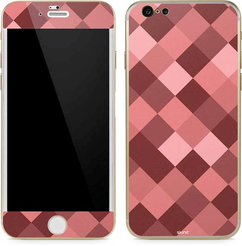 Autumn Red Geometric iPhone 6/6s Skin