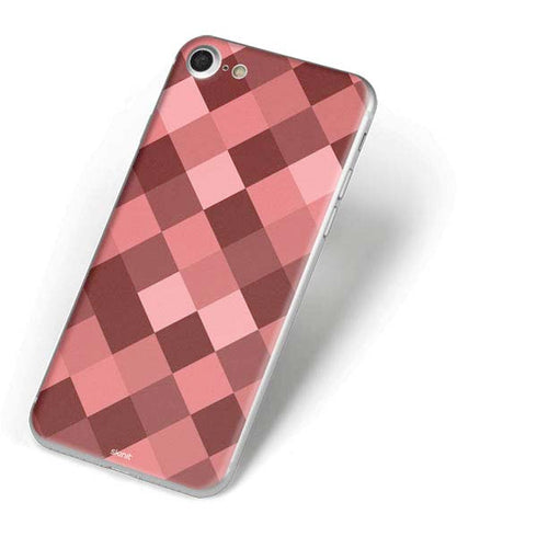 Autumn Red Geometric iPhone 7 Skin