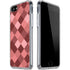 Autumn Red Geometric iPhone SE (2nd & 3rd Gen) Clear Case