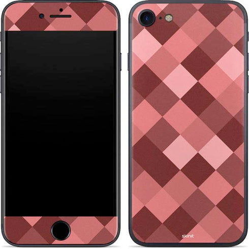 Autumn Red Geometric iPhone SE (2nd & 3rd Gen) Skin