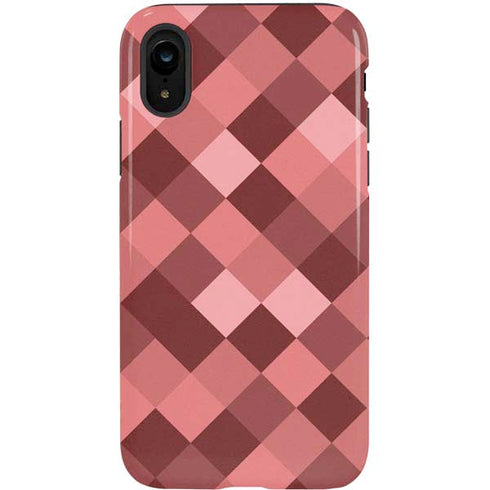 Autumn Red Geometric iPhone XR Pro Case