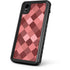 Autumn Red Geometric iPhone XR Waterproof Case