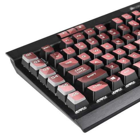 Autumn Red Geometric K95 RGB PLATINUM Mechanical Gaming Keyboard Skin