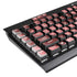Autumn Red Geometric K95 RGB PLATINUM Mechanical Gaming Keyboard Skin