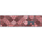 Autumn Red Geometric Magic Keyboard with Numeric Keypad Skin