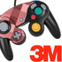 Autumn Red Geometric Nintendo GameCube Controller Skin
