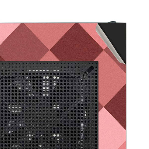 Autumn Red Geometric NZXT H510 Compact ATX Mid-Tower Case Skin